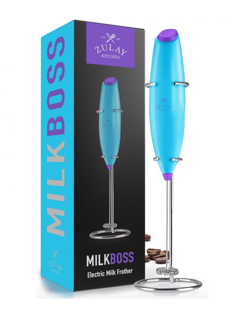 ZFMB09 Frother - Espumador de Leche Milk Boss Color Teal/Morado
