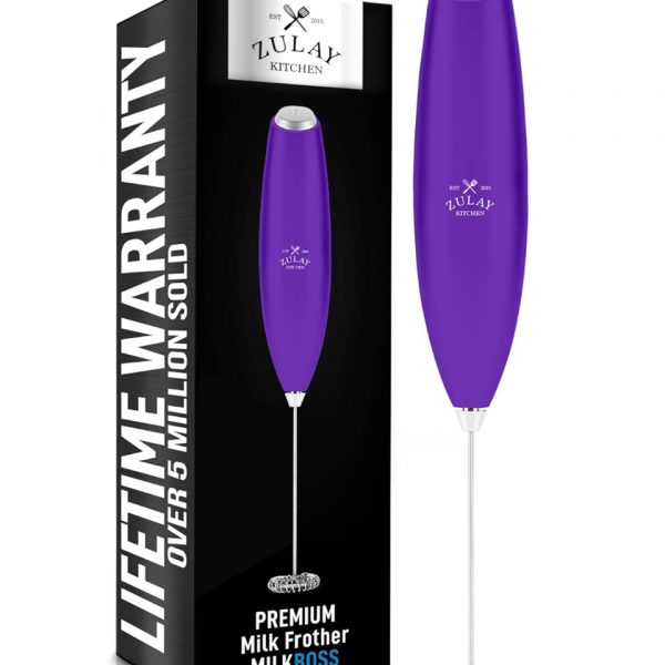 ZFMB12 Frother - espumador de leche Milk Boss Color Morado Oscuro