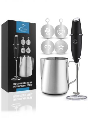 Set de Frother Milk Boss con Jarra para leche y accesorios