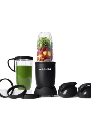 NB9-1301AK Licuadora Nutribullet 900 Negra Pro 9 piezas